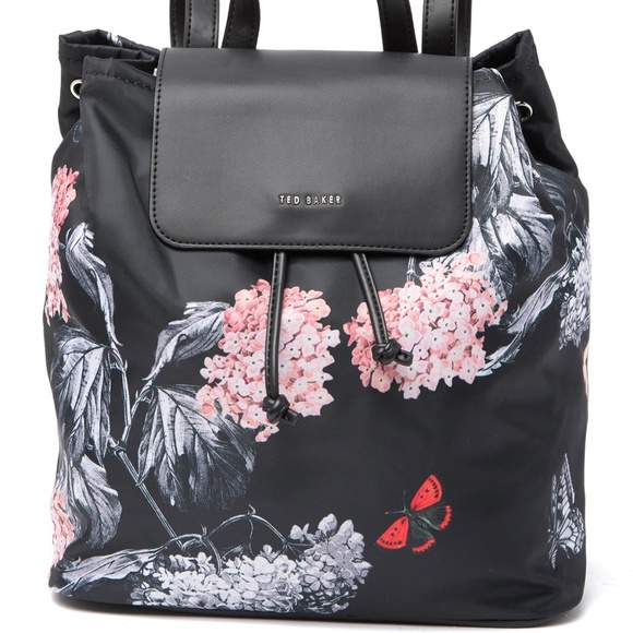 Ted Baker London Handbags - Ted Baker Milliee Narrnia Print Nylon Backpack